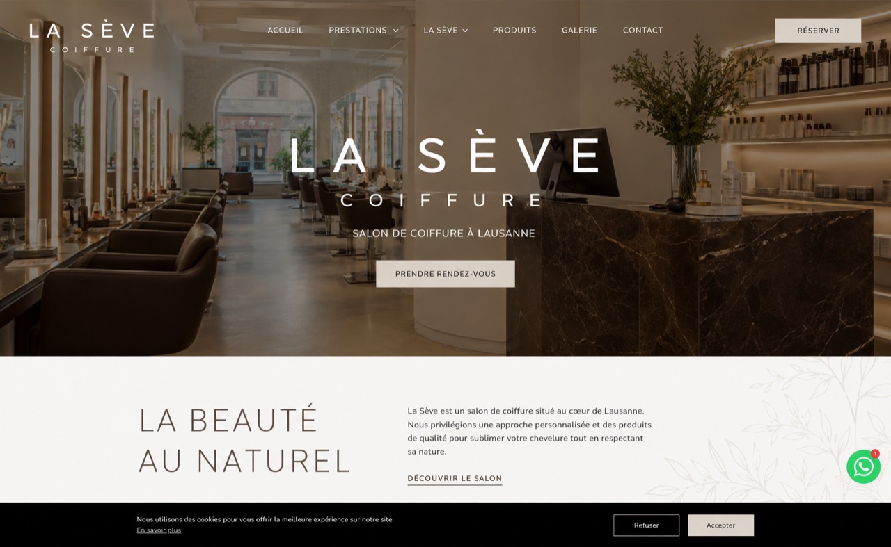 Salon de coiffure
